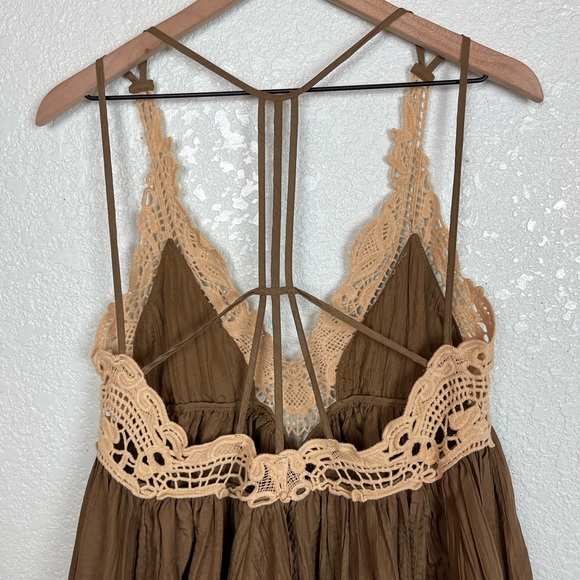 Free People Breathless Mini Slip Dress in Martini Small - Picture 6 of 7